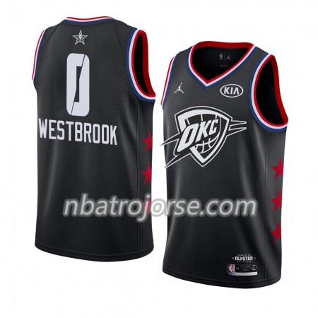 Män Oklahoma City Thunder Tröja Russell Westbrook 0 2019 All-Star Jordan Brand Svart Swingman Män Oklahoma City Thunder Tröja Russell Westbrook 0 2019 All-Star Jordan Brand Svart Swingman